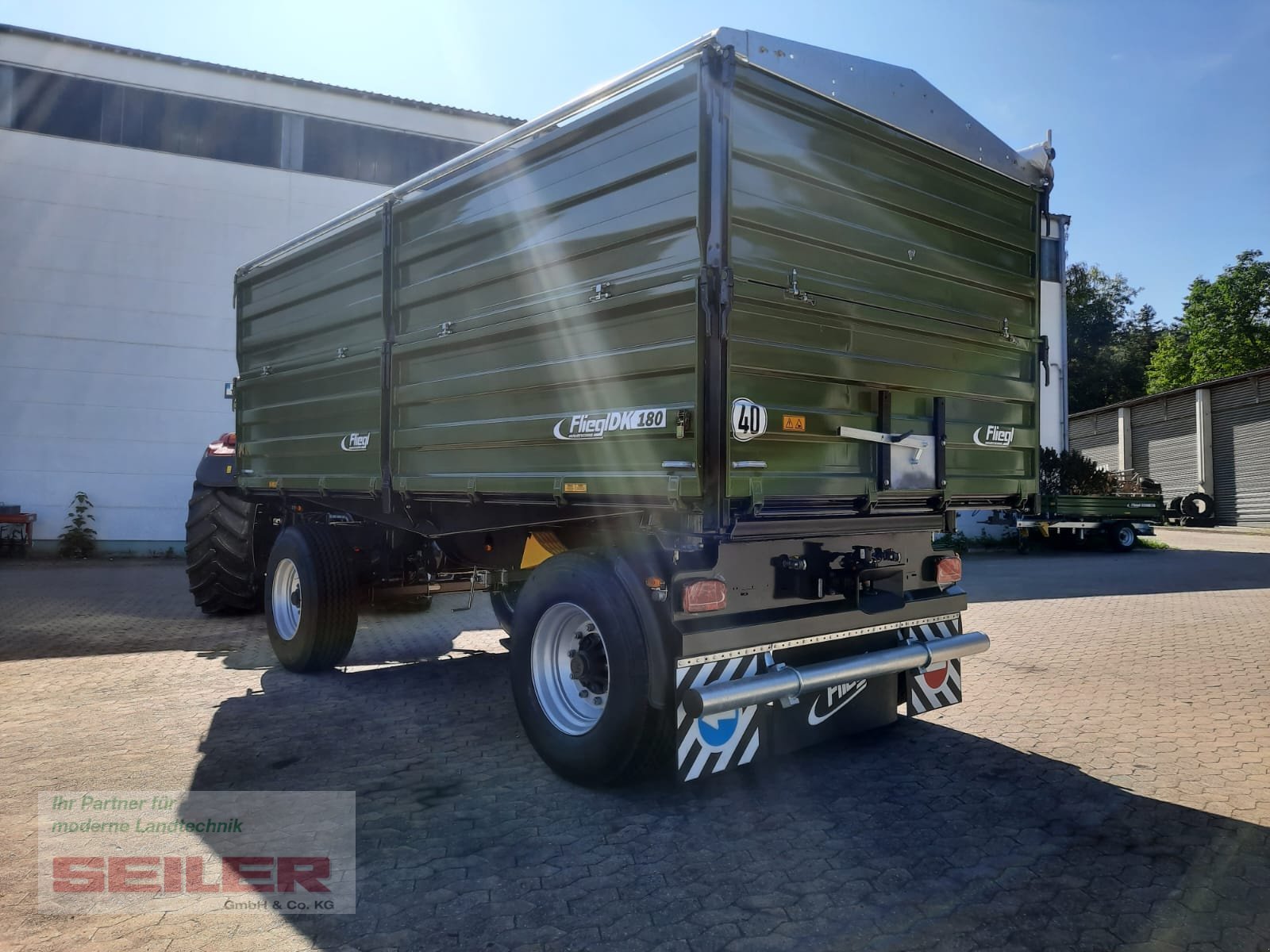 Kipper del tipo Fliegl DK 180 XL Limited, Neumaschine en Ansbach (Imagen 5)