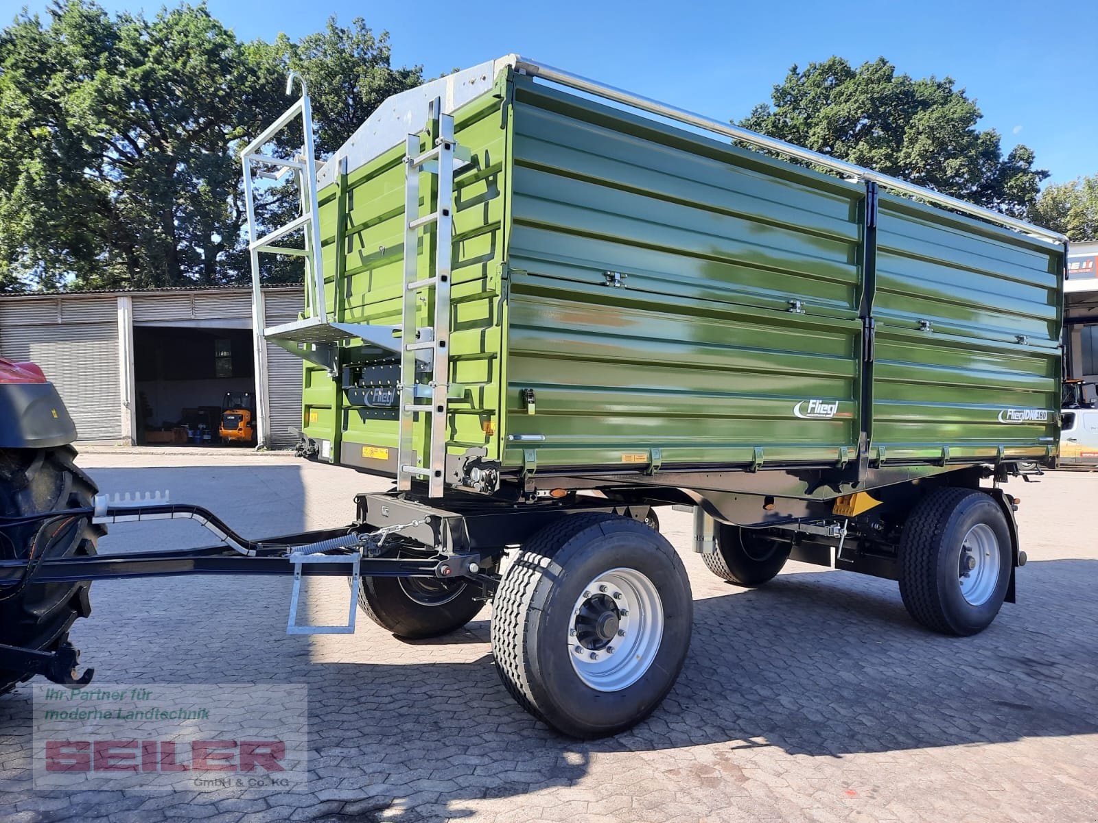 Kipper типа Fliegl DK 180 XL Limited, Neumaschine в Ansbach (Фотография 8)