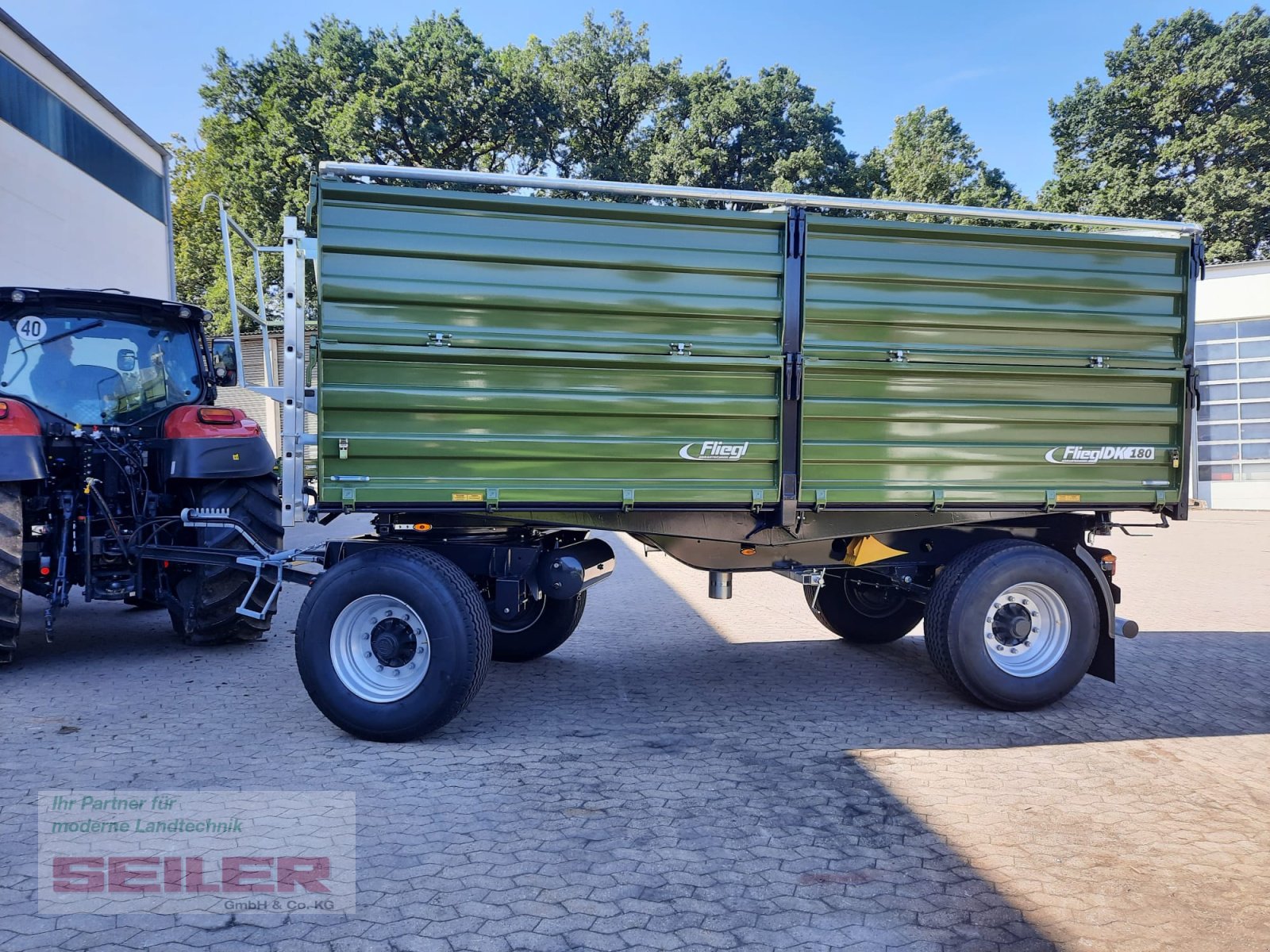 Kipper typu Fliegl DK 180 XL Limited, Neumaschine w Ansbach (Zdjęcie 10)