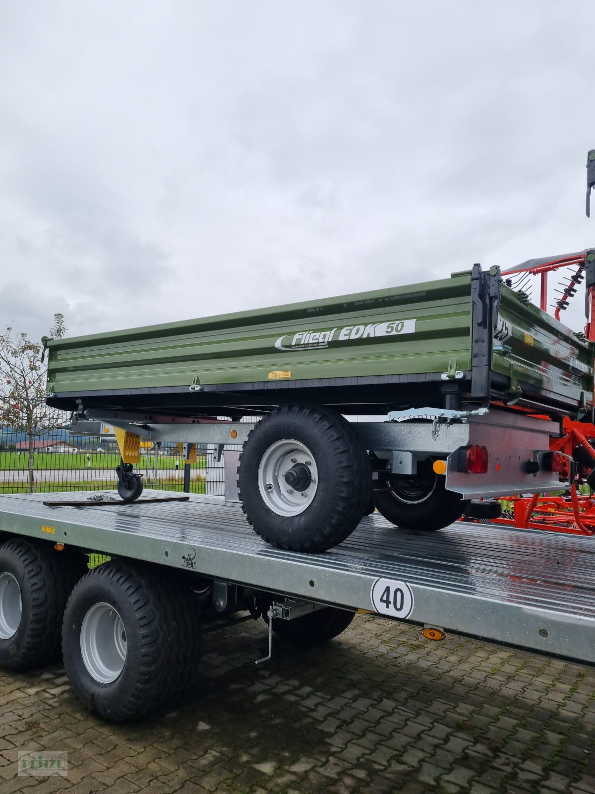 Kipper typu Fliegl EDK 50, Neumaschine w Bruckmühl (Zdjęcie 3)