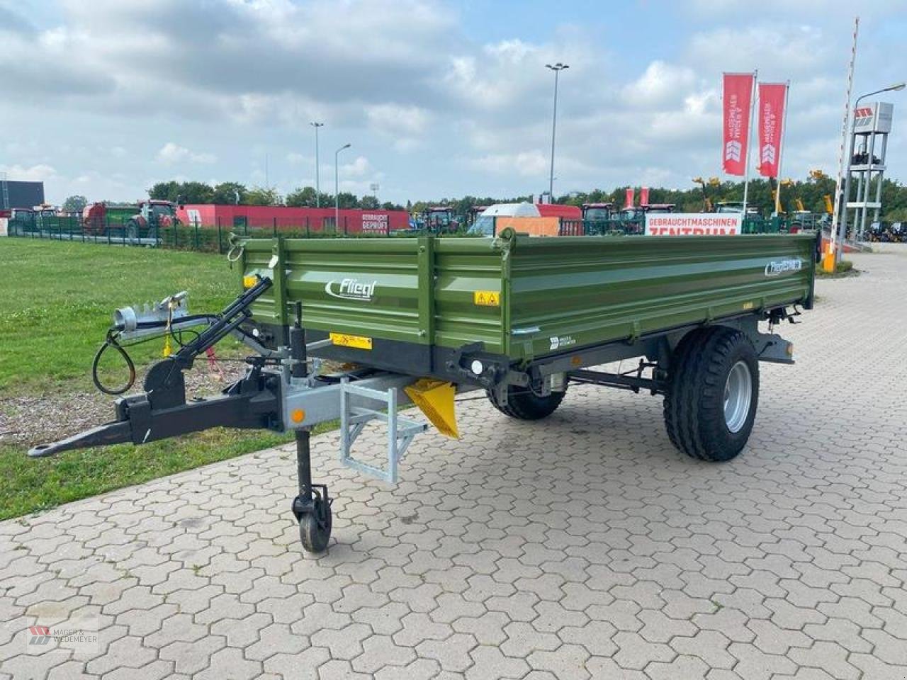 Kipper van het type Fliegl EDK 60 FOX, Neumaschine in Oyten (Foto 1)