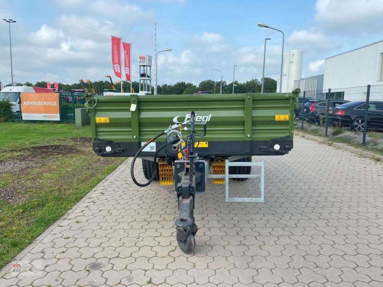 Kipper del tipo Fliegl EDK 60 FOX, Neumaschine In Oyten (Immagine 2)