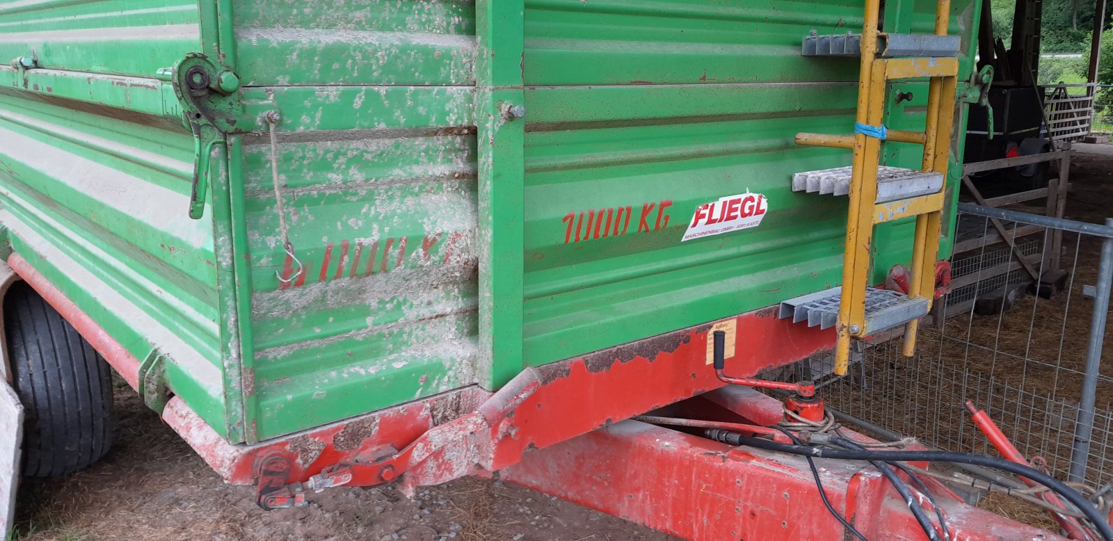 Kipper du type Fliegl EDK 60, Gebrauchtmaschine en Miltenberg (Photo 2)