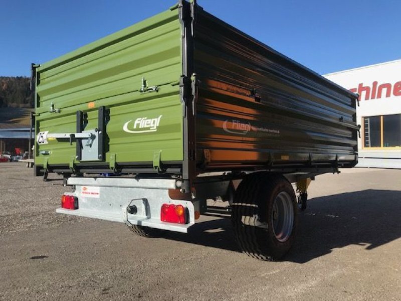 Kipper tipa Fliegl Einachs-Dreiseitenkipper EDK 60 Fox 4,00x2,02m, Neumaschine u Tamsweg (Slika 10)