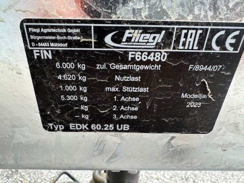 Kipper του τύπου Fliegl Einachs-Dreiseitenkipper EDK 60 Fox, gebraucht, Gebrauchtmaschine σε Tamsweg (Φωτογραφία 5)