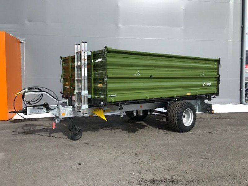 Kipper del tipo Fliegl Einachs-Dreiseitenkipper EDK 70 Fox 4,00x2,22m, Neumaschine en Tamsweg (Imagen 2)