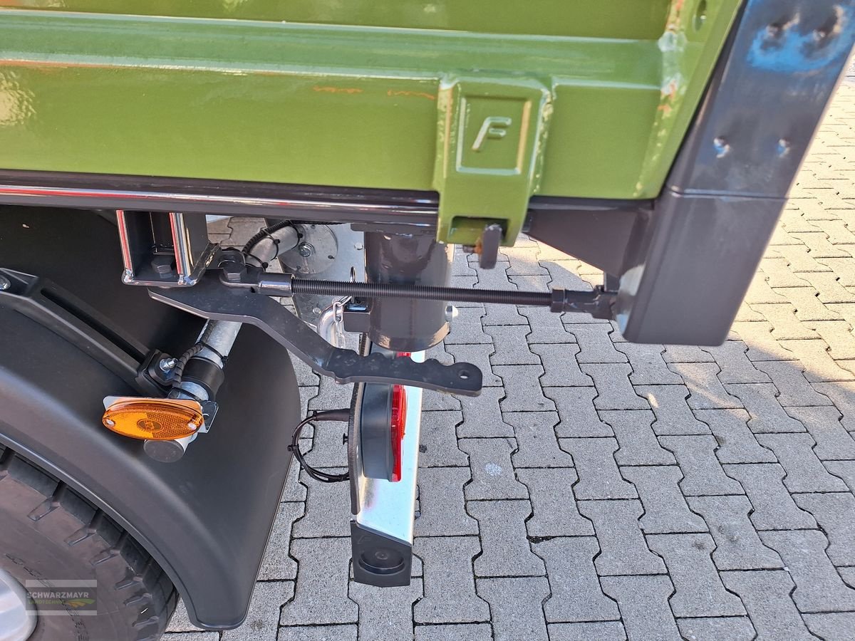 Kipper del tipo Fliegl TDK 140 Fox, Neumaschine In Aurolzmünster (Immagine 14)