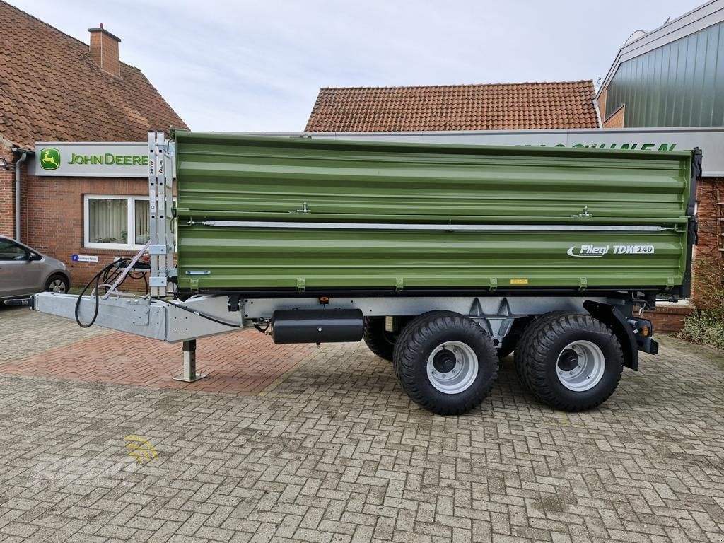 Kipper van het type Fliegl TDK 140 FOX, Neumaschine in Visbek/Rechterfeld (Foto 2)