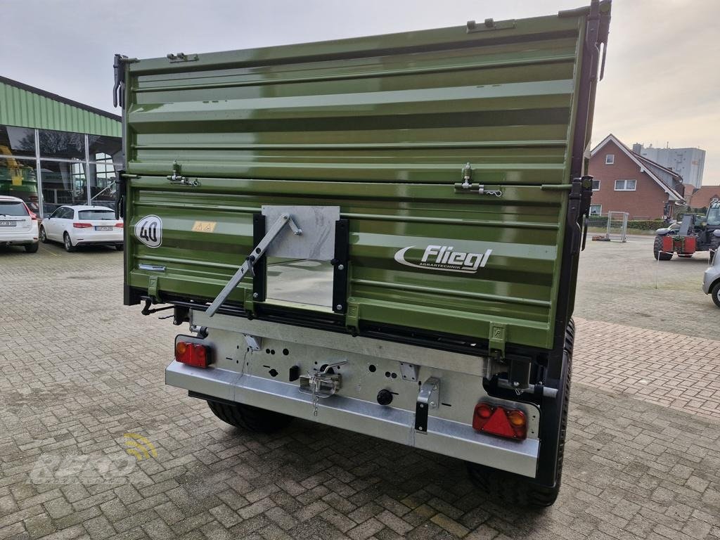 Kipper del tipo Fliegl TDK 140 FOX, Neumaschine In Visbek/Rechterfeld (Immagine 4)