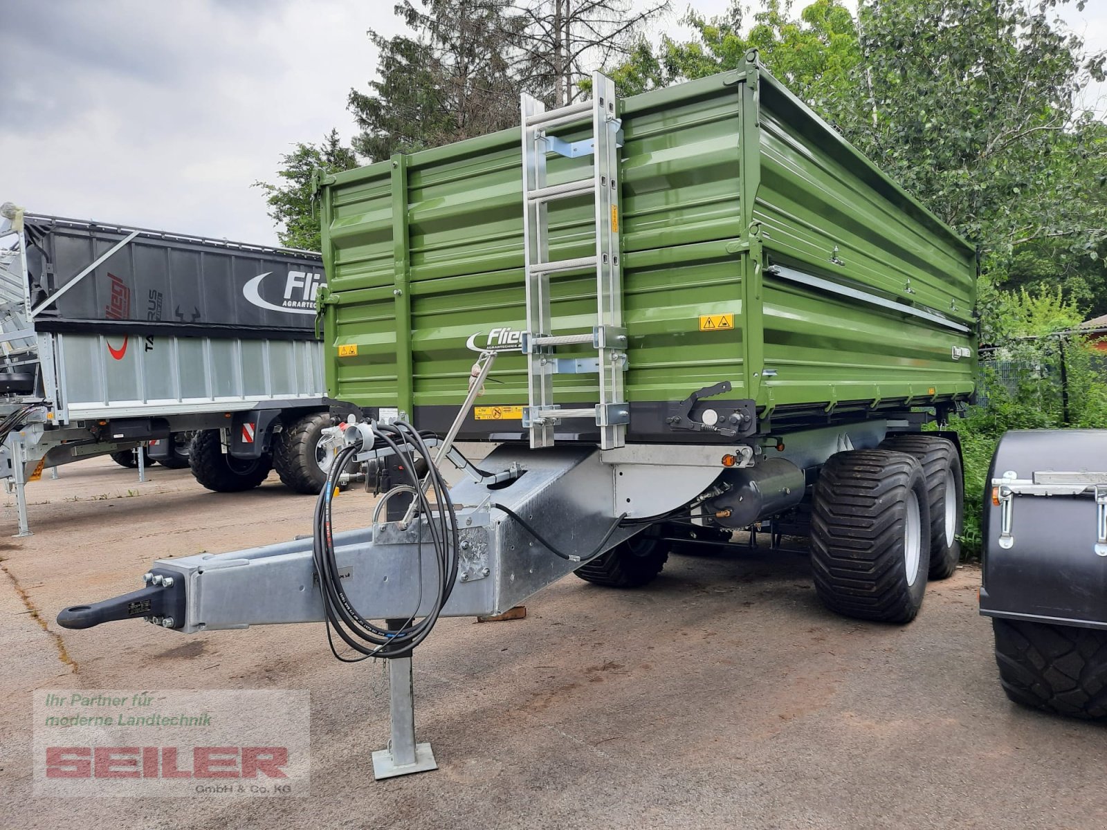 Kipper типа Fliegl TDK 160 FOX 16t, Neumaschine в Ansbach (Фотография 2)