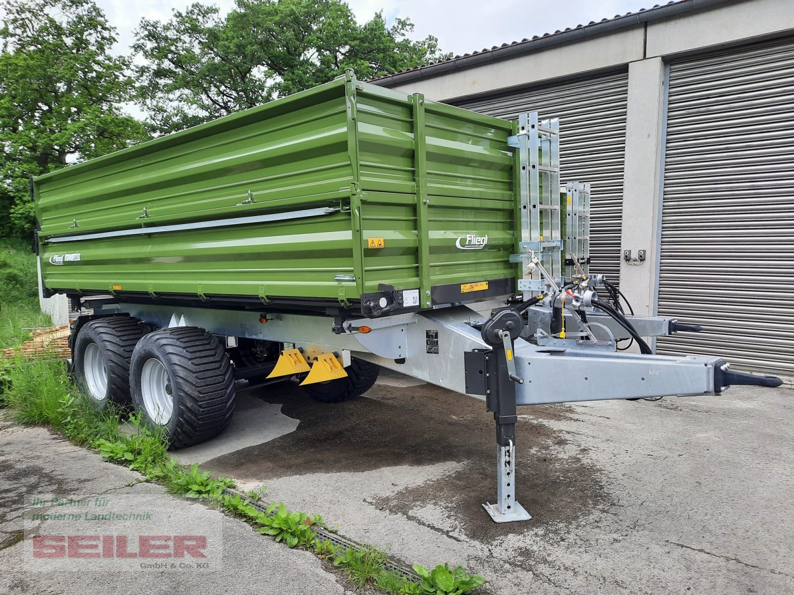 Kipper типа Fliegl TDK 160 FOX 16t, Neumaschine в Ansbach (Фотография 10)