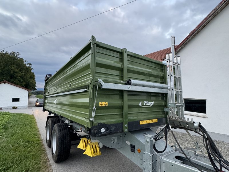 Kipper van het type Fliegl TDK 160, Gebrauchtmaschine in Vilshofen (Foto 1)