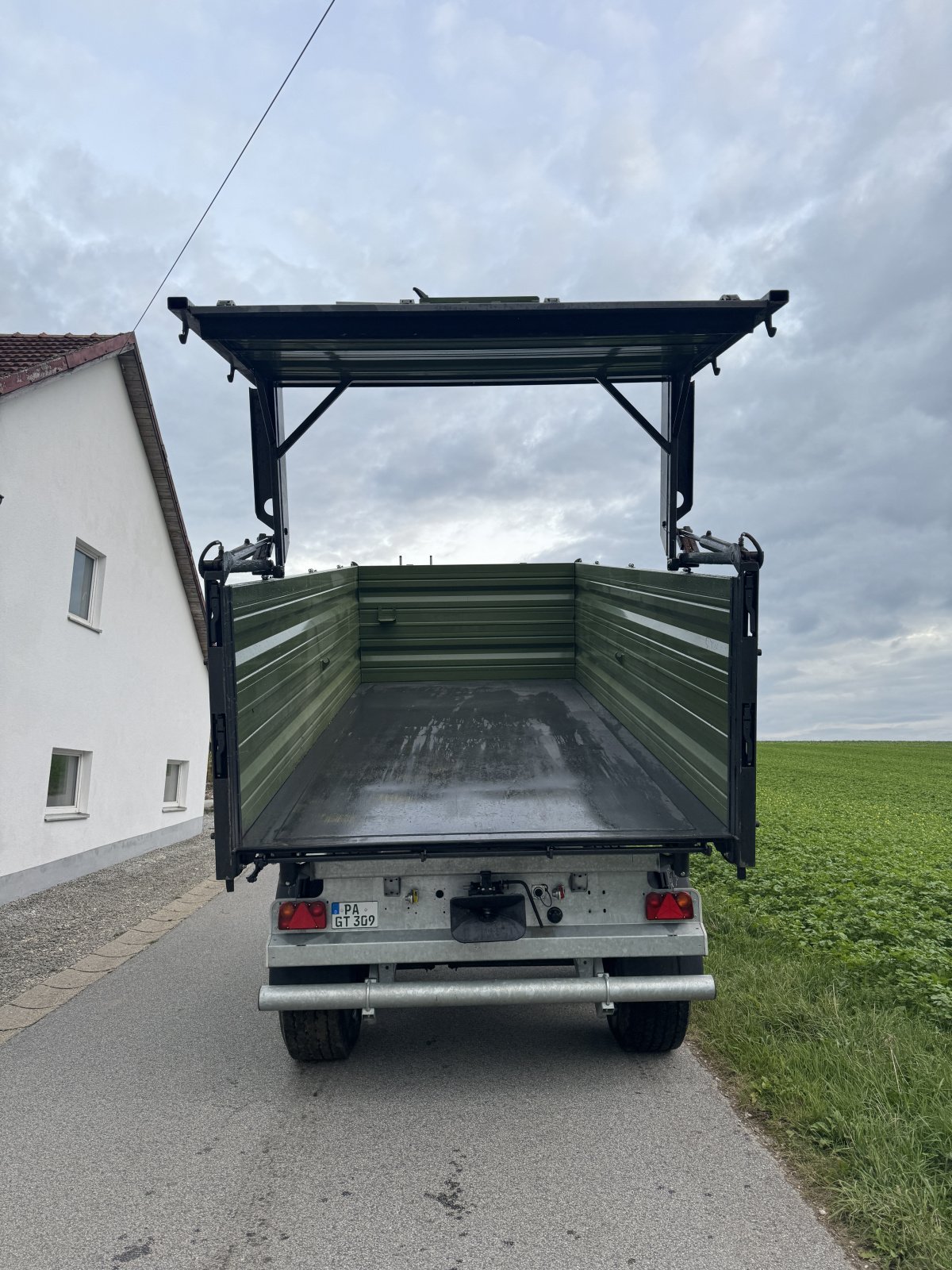 Kipper van het type Fliegl TDK 160, Gebrauchtmaschine in Vilshofen (Foto 2)