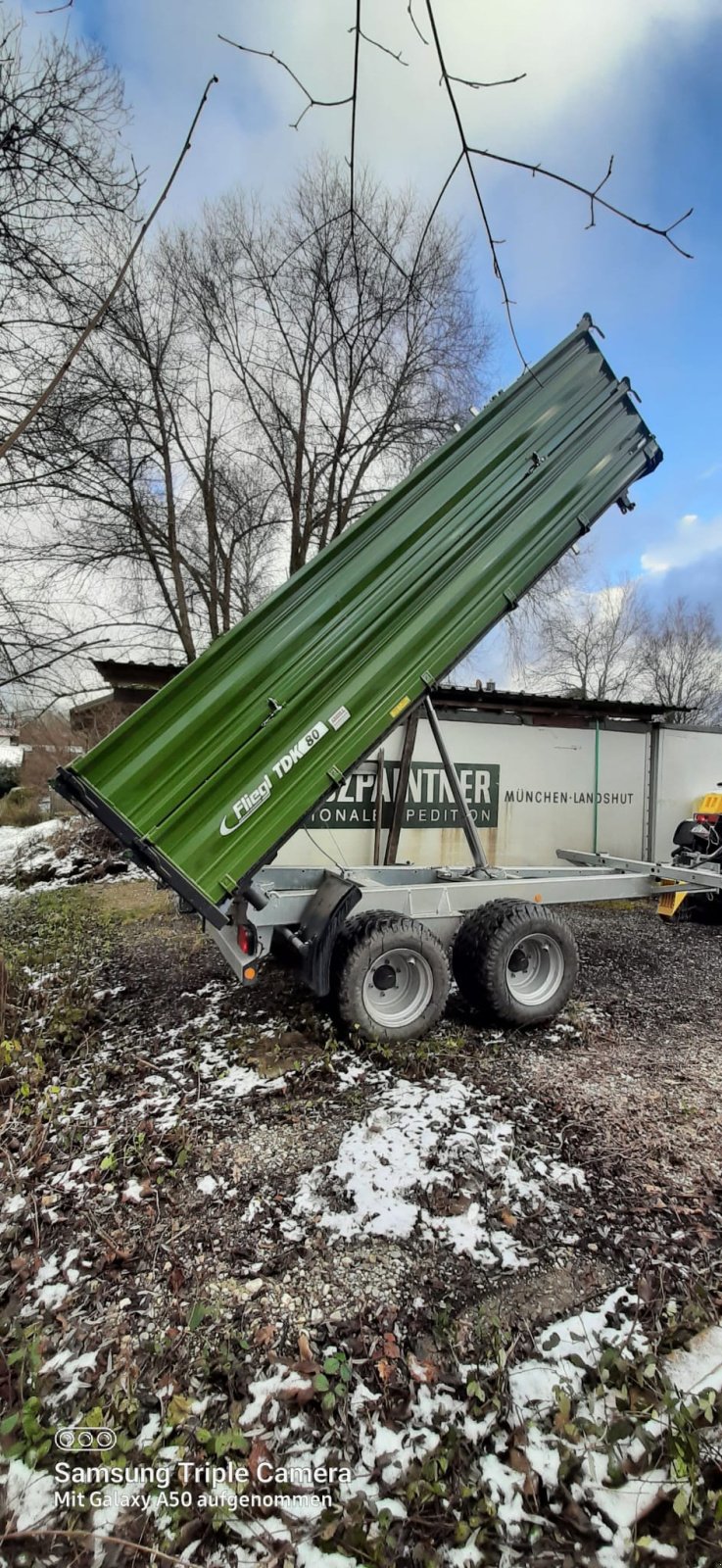 Kipper tipa Fliegl TDK 80, Gebrauchtmaschine u Tutzing (Slika 1)