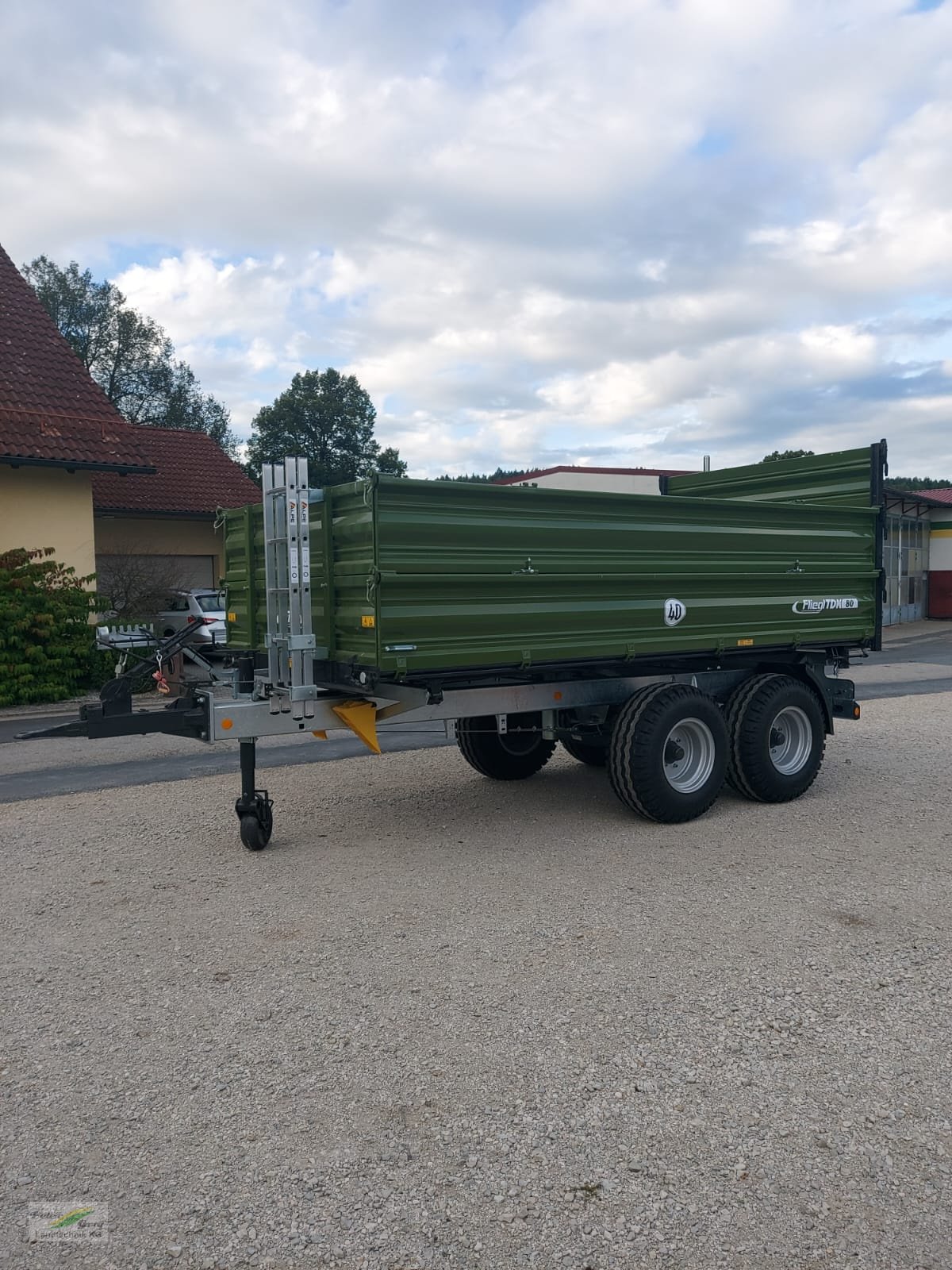 Kipper tip Fliegl TDK80A-88VR, Neumaschine in Pegnitz-Bronn (Poză 2)