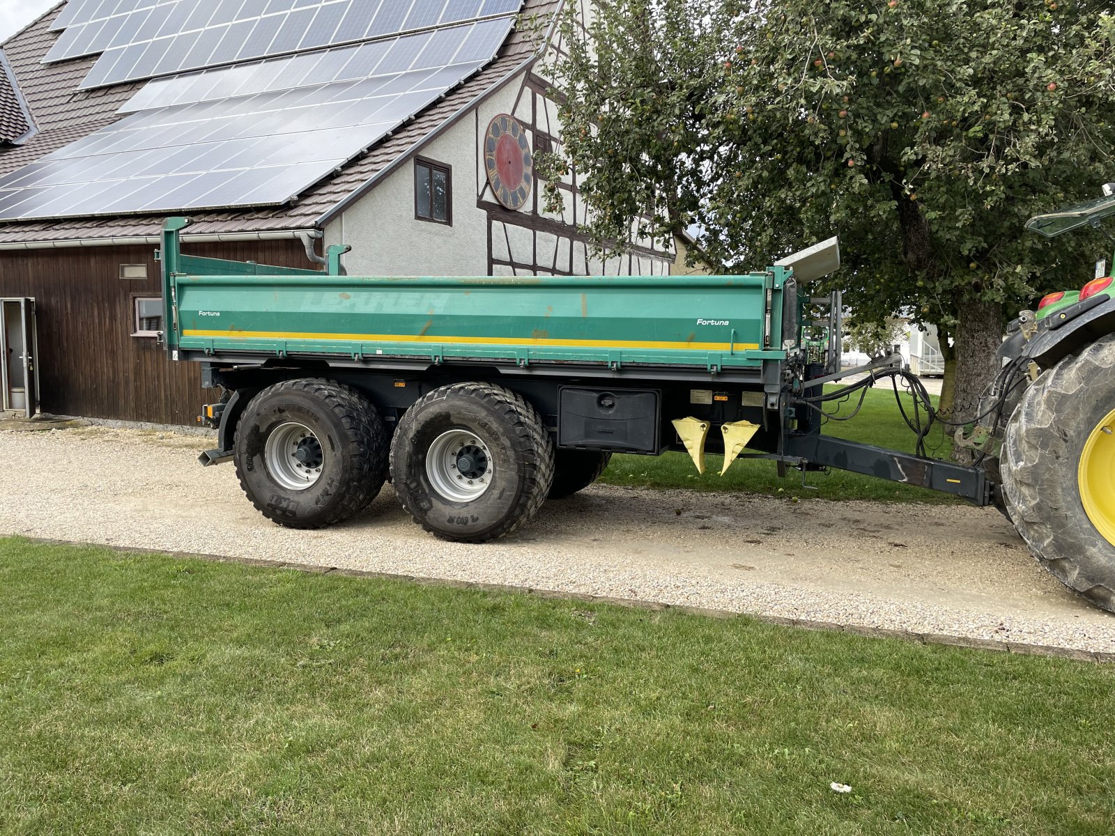 Kipper du type Fortuna FTD 180, Gebrauchtmaschine en Laichingen (Photo 1)