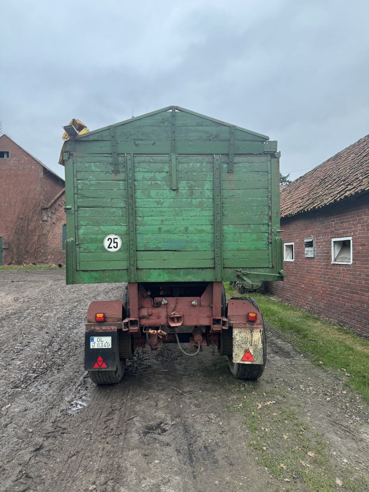 Kipper типа Georg Fahrzeugbau 16 t Kipper, Gebrauchtmaschine в Hatten (Фотография 3)