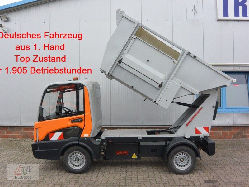 Kipper of the type Goupil G5 Elektro / Benzin Hybrid Müll-Gehweg Reinigung, Gebrauchtmaschine in Sottrum