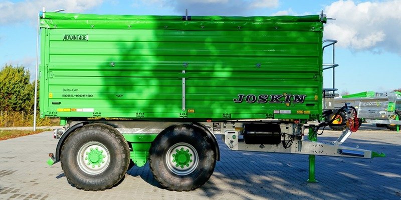 Kipper del tipo Joskin Joskin Delta-CAP – Tandem-Dreiseitenkipper Modell 5025/19DR160, Neumaschine en Regensdorf (Imagen 4)