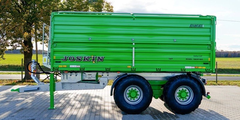 Kipper του τύπου Joskin Joskin Delta-CAP – Tandem-Dreiseitenkipper Modell 5025/19DR160, Neumaschine σε Regensdorf (Φωτογραφία 8)