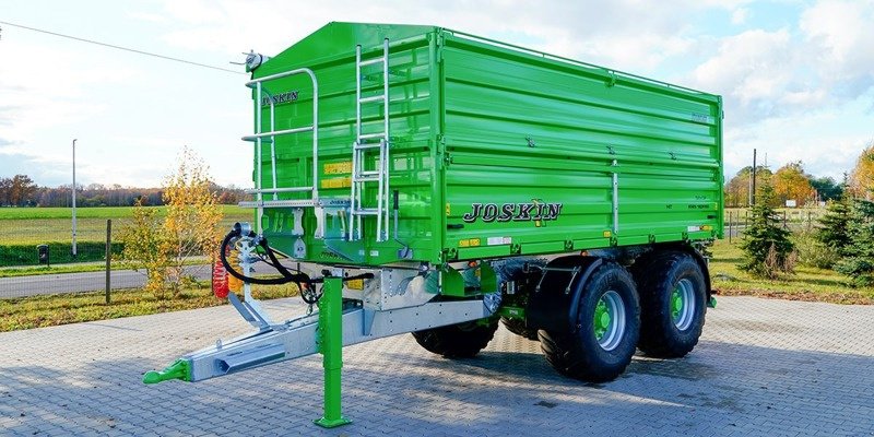 Kipper des Typs Joskin Joskin Delta-CAP – Tandem-Dreiseitenkipper Modell 5025/19DR160, Neumaschine in Regensdorf (Bild 1)