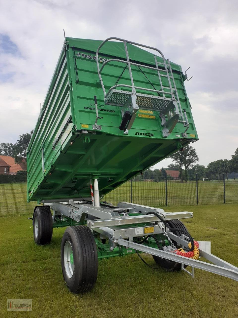 Kipper of the type Joskin Tetra-Cap 5025/19DR160, Neumaschine in Delbrück-Westenholz (Picture 1)