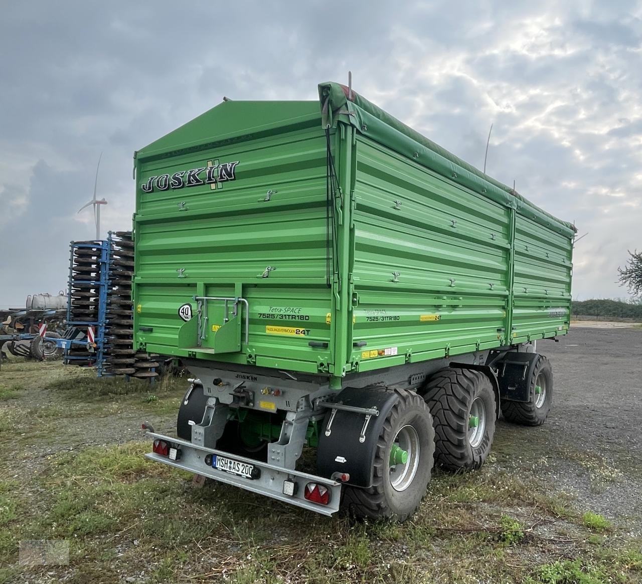 Kipper typu Joskin Tetra-Space 7525/31TR180, Gebrauchtmaschine w Pragsdorf (Zdjęcie 4)