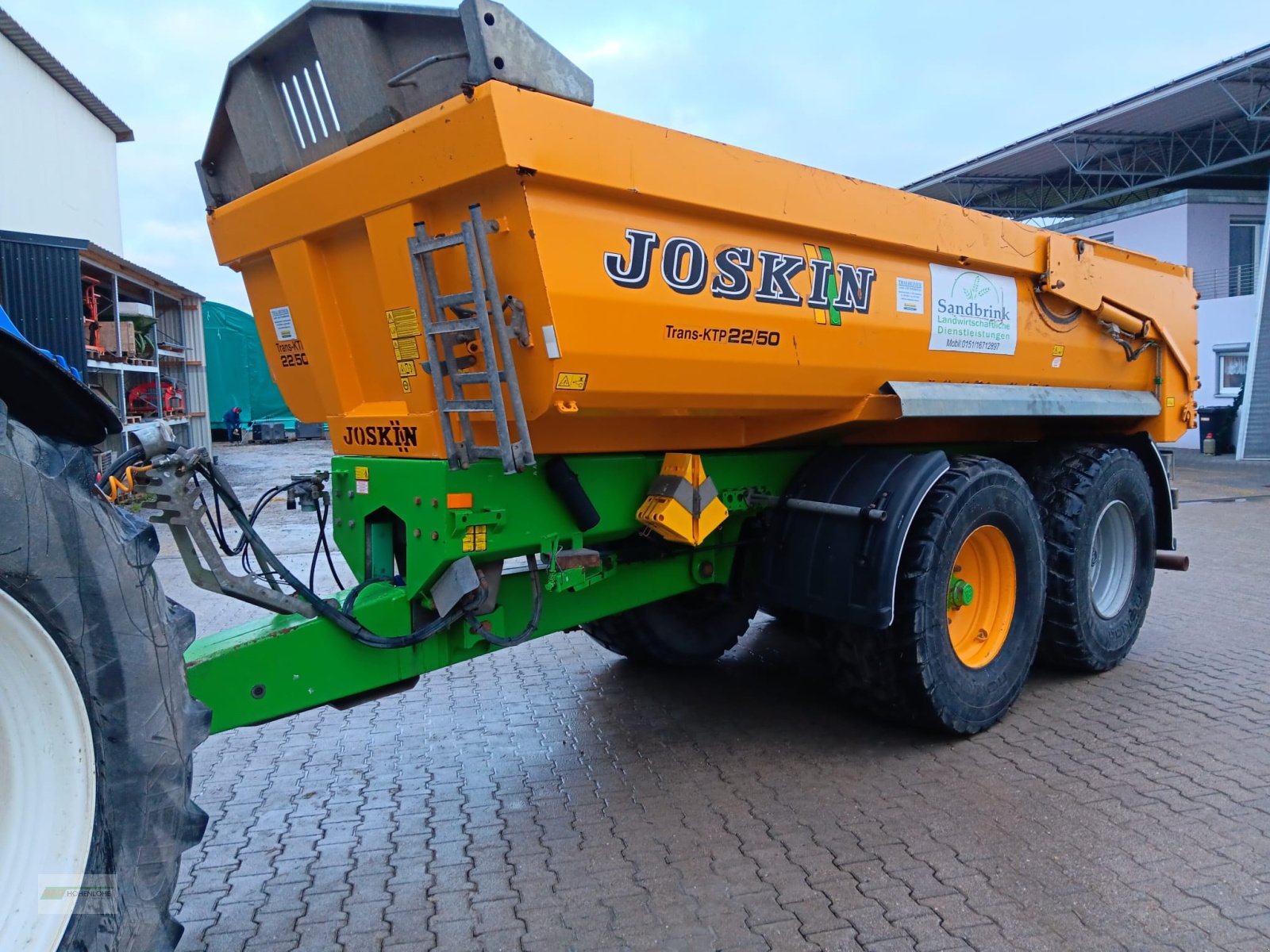 Kipper del tipo Joskin Trans-KTP 22-50 Hardox, Gebrauchtmaschine en Schwäbisch Hall (Imagen 1)