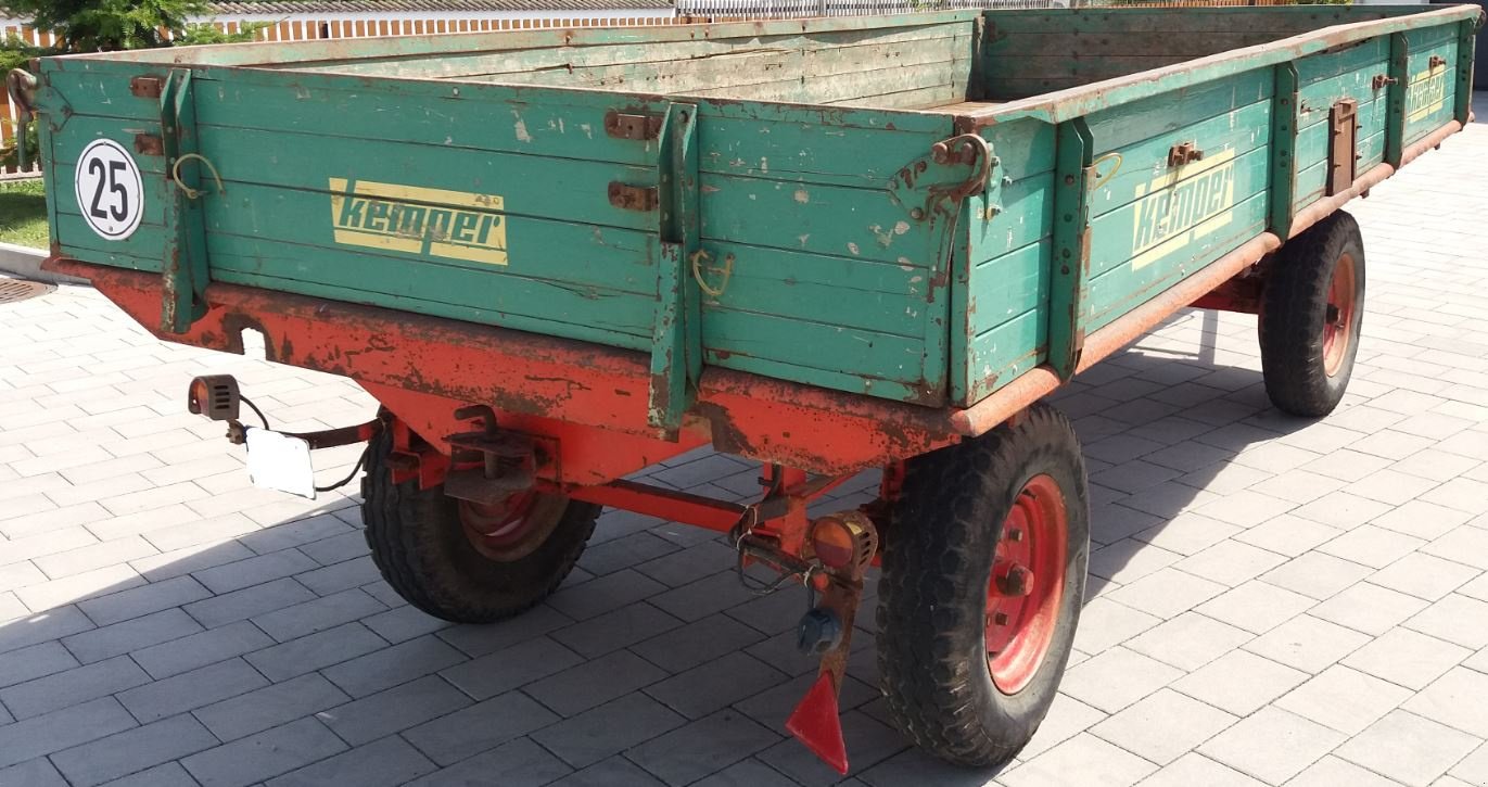 Kipper du type Kemper landwirtschaftlicher Anhänger Kipper, Gebrauchtmaschine en Schierling (Photo 2)