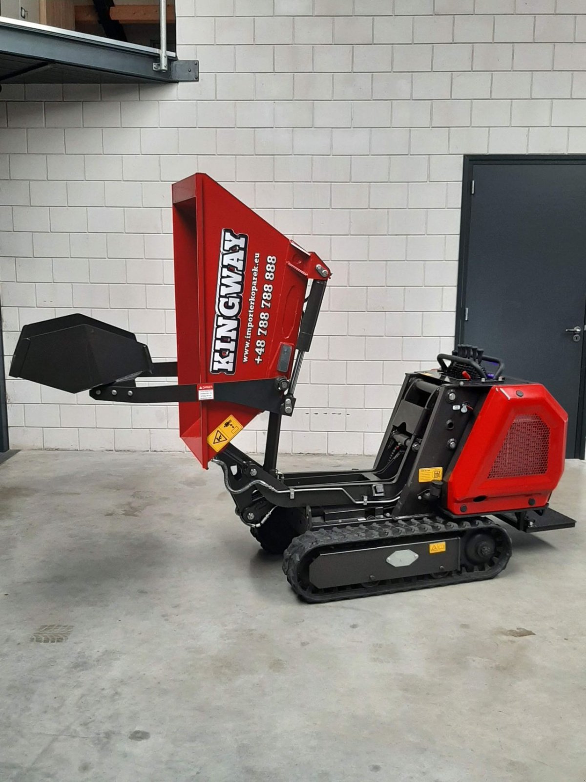 Kipper del tipo Kingway XN800, Neumaschine en Hollandscheveld (Imagen 1)