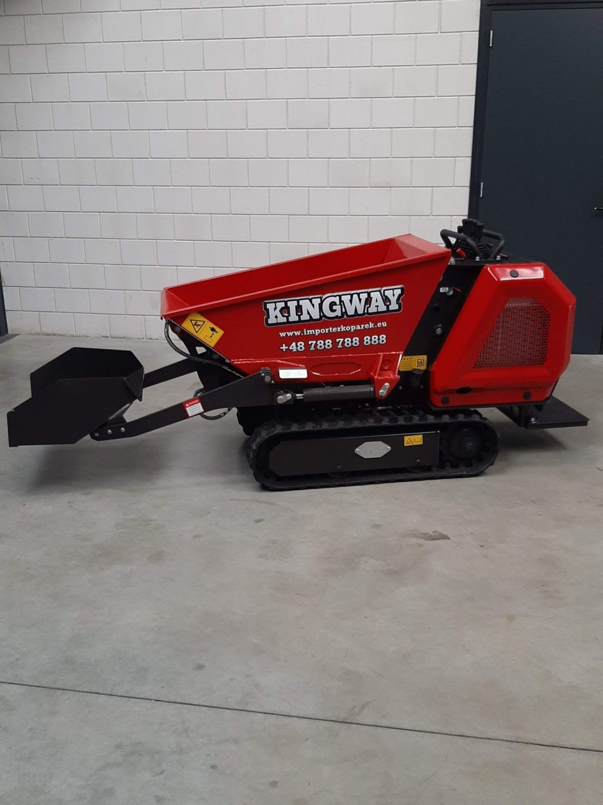 Kipper del tipo Kingway XN800, Neumaschine en Hollandscheveld (Imagen 3)