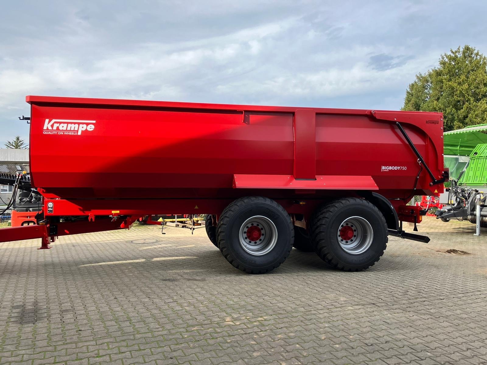 Kipper del tipo Krampe Big Body 750 Carrier, Neumaschine en Homberg (Imagen 2)