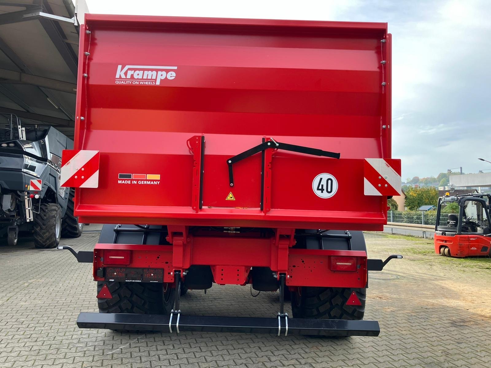 Kipper του τύπου Krampe Big Body 750 Carrier, Neumaschine σε Homberg (Φωτογραφία 3)