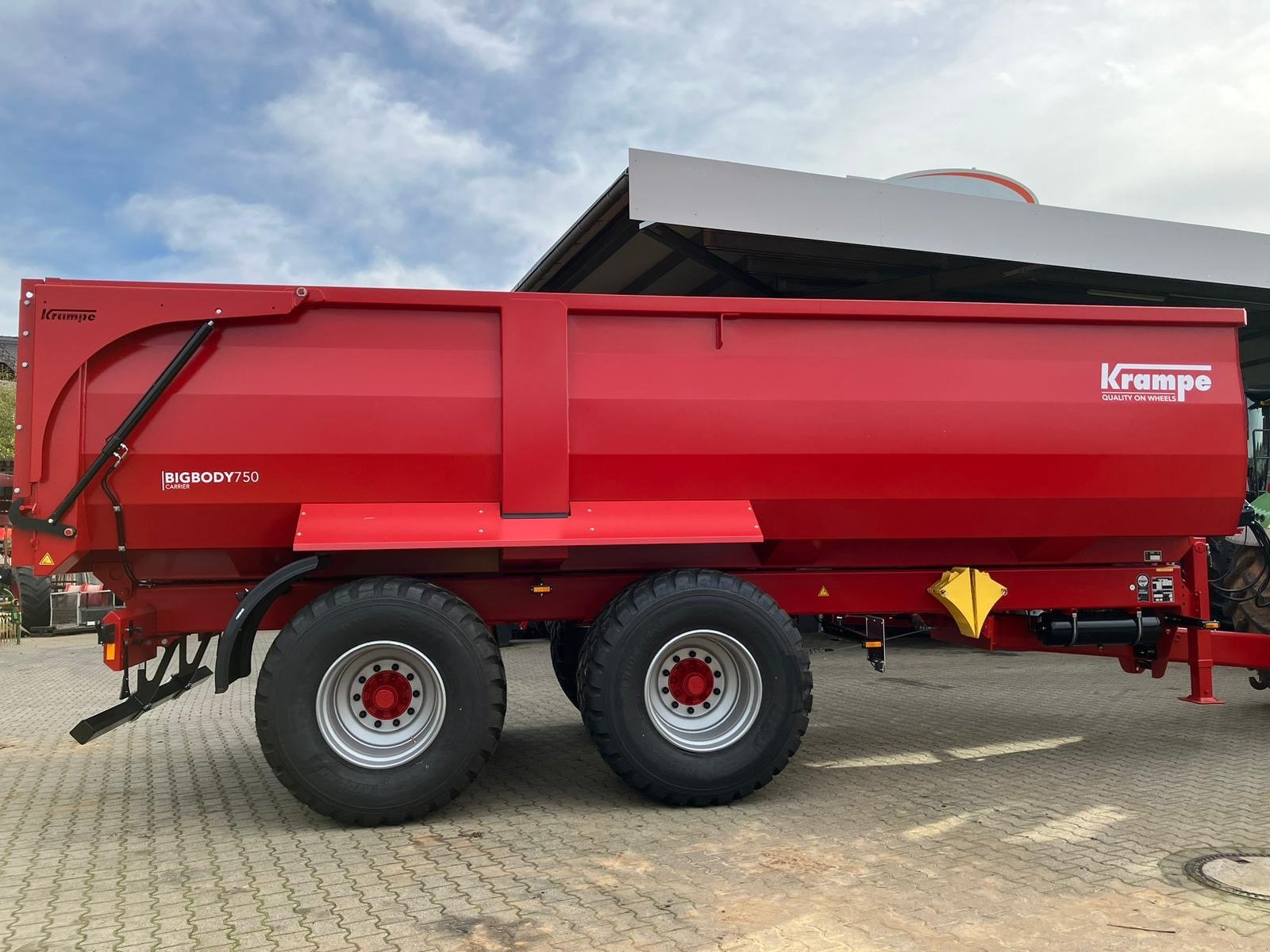 Kipper del tipo Krampe Big Body 750 Carrier, Neumaschine en Homberg (Imagen 1)