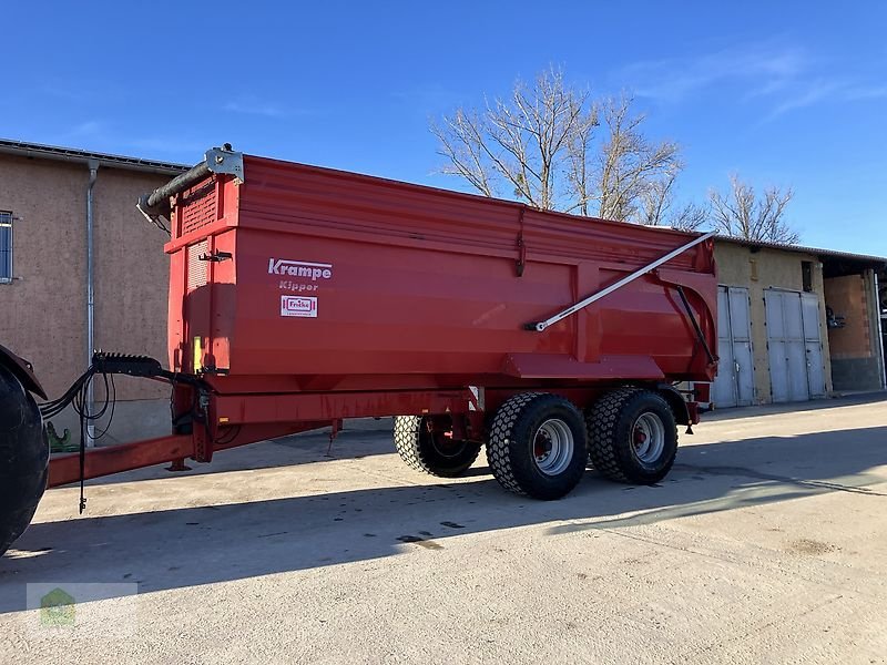 Kipper van het type Krampe Big Body BB 750 mit Netzabdeckung, Gebrauchtmaschine in Salsitz (Foto 1)