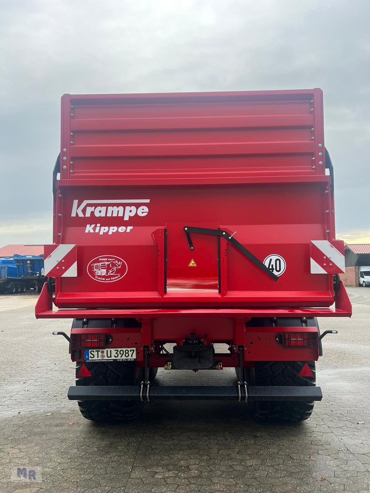 Kipper του τύπου Krampe SK550 Hardox mit Getreideaufsatz, Gebrauchtmaschine σε Greven (Φωτογραφία 4)