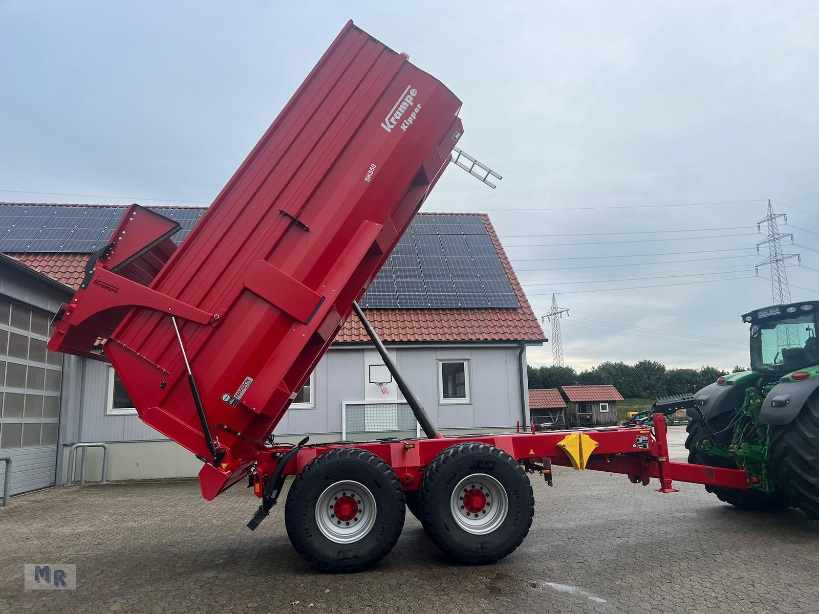 Kipper tip Krampe SK550 Hardox mit Getreideaufsatz, Gebrauchtmaschine in Greven (Poză 11)