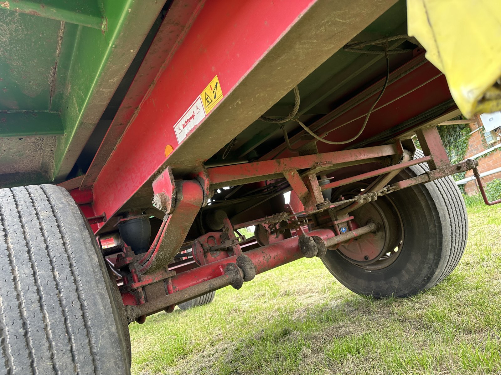 Kipper van het type Kröger Agroliner HKD 302, Gebrauchtmaschine in Schweringen (Foto 3)