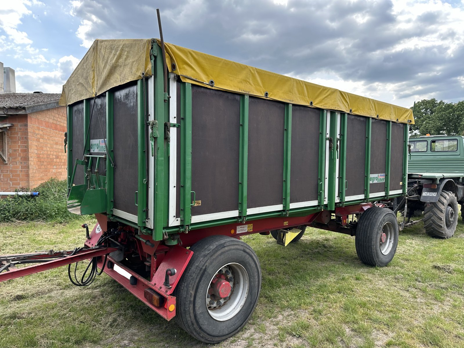 Kipper of the type Kröger Agroliner HKD 302, Gebrauchtmaschine in Schweringen (Picture 7)