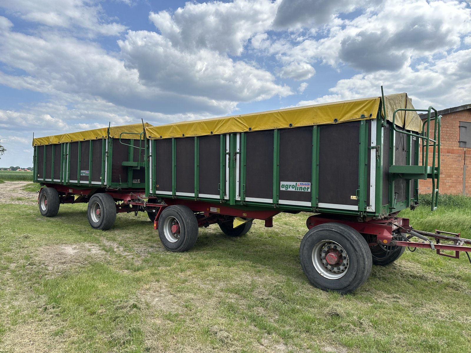 Kipper tip Kröger Agroliner HKD 302, Gebrauchtmaschine in Schweringen (Poză 9)