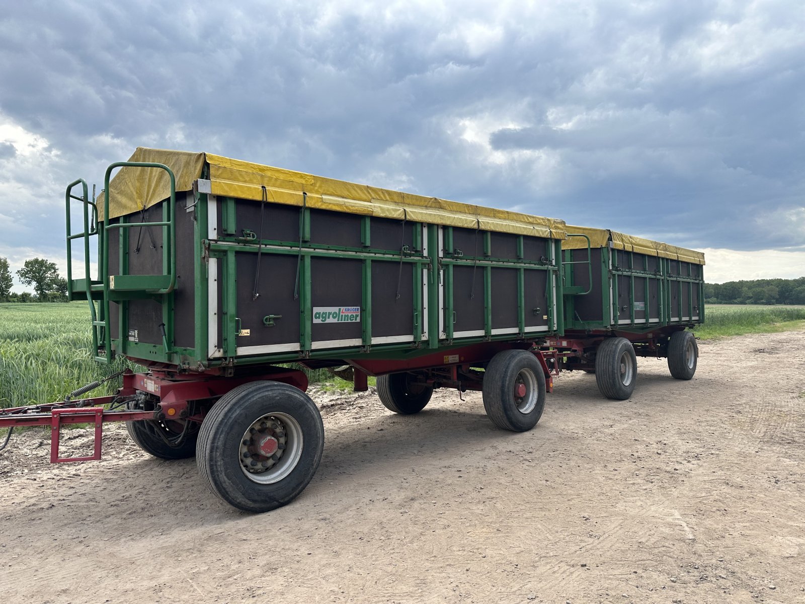 Kipper typu Kröger Agroliner HKD 302, Gebrauchtmaschine v Schweringen (Obrázek 10)