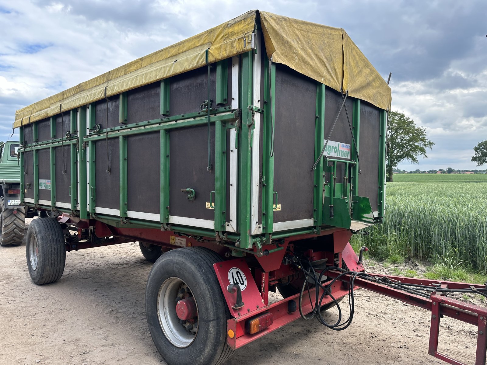 Kipper van het type Kröger Agroliner HKD 302, Gebrauchtmaschine in Schweringen (Foto 13)