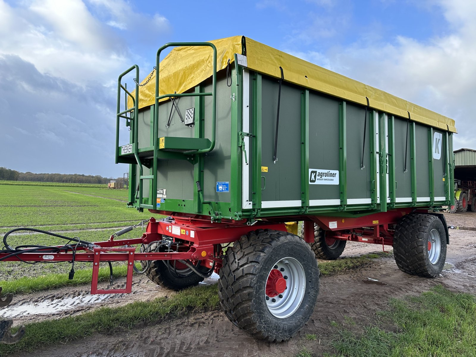 Kipper van het type Kröger Agroliner HKD 302, Gebrauchtmaschine in Schweringen (Foto 15)