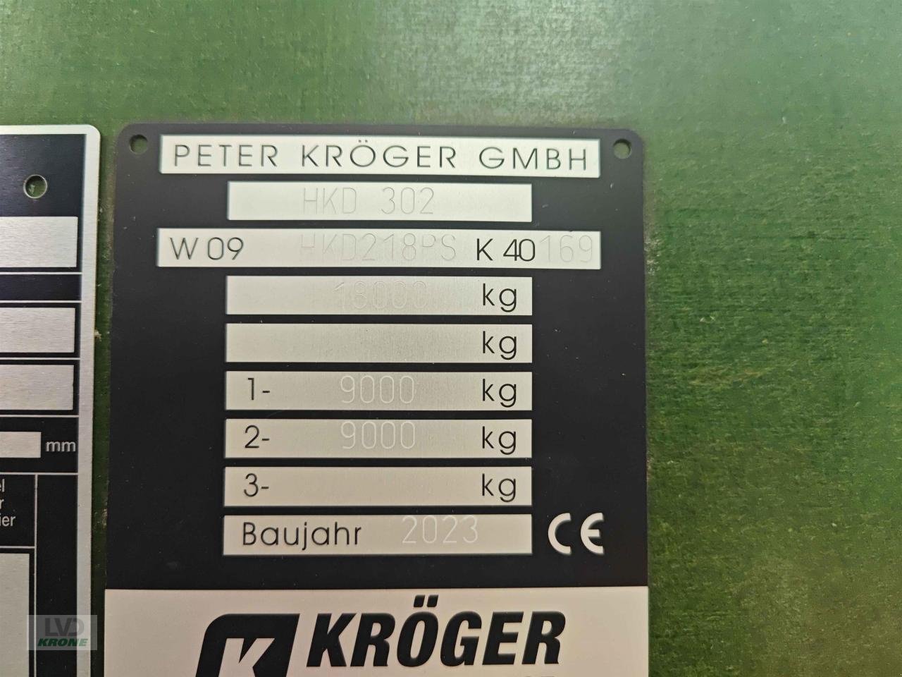 Kipper tip Kröger HKD 302, Gebrauchtmaschine in Zorbau (Poză 11)