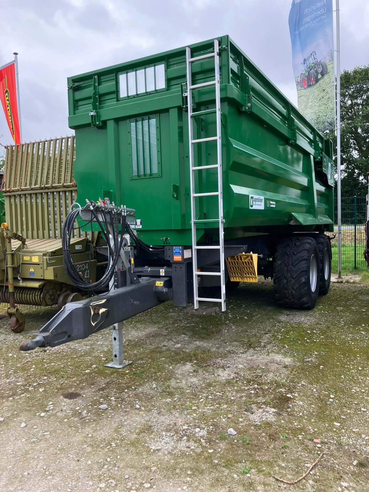 Kipper van het type Kröger MUK 303, Gebrauchtmaschine in Lohe-Rickelshof (Foto 1)