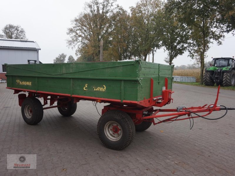 Kipper типа Krone 2 Seiten Kipper 5700kg, Gebrauchtmaschine в Barßel Harkebrügge