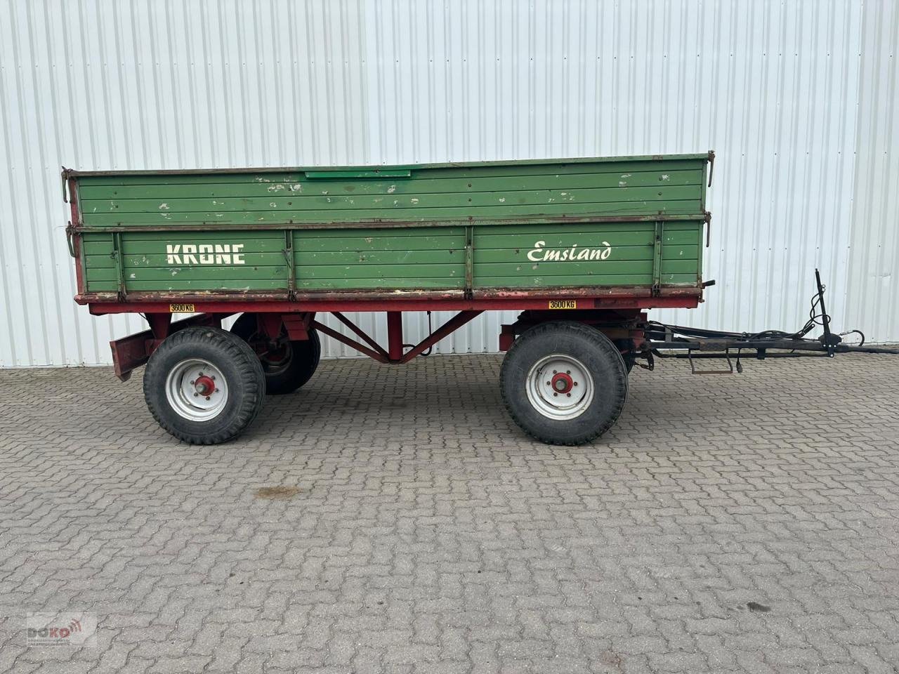 Kipper типа Krone DK220-7.2, Gebrauchtmaschine в Lensahn (Фотография 3)