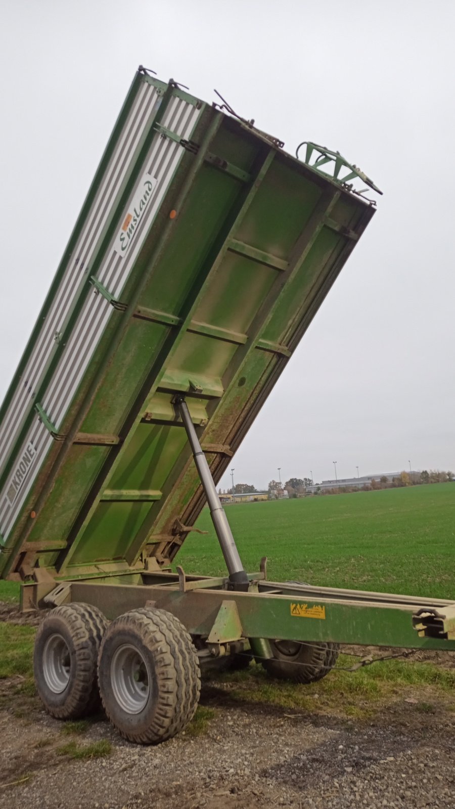 Kipper des Typs Krone EDKT 210-8, Gebrauchtmaschine in Markt Erlbach (Bild 2)