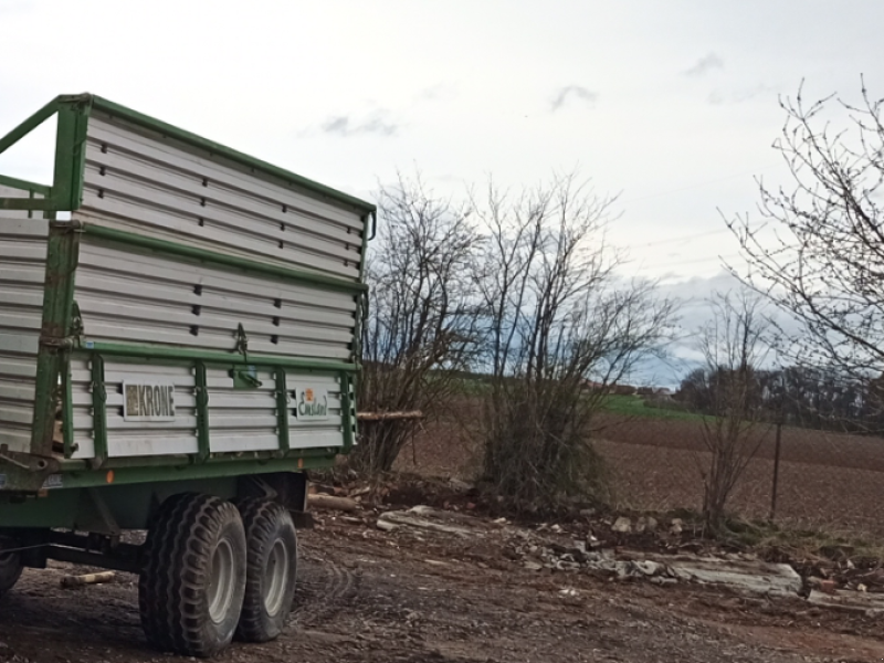 Kipper tip Krone EDKT 210-8, Gebrauchtmaschine in Markt Erlbach (Poză 1)