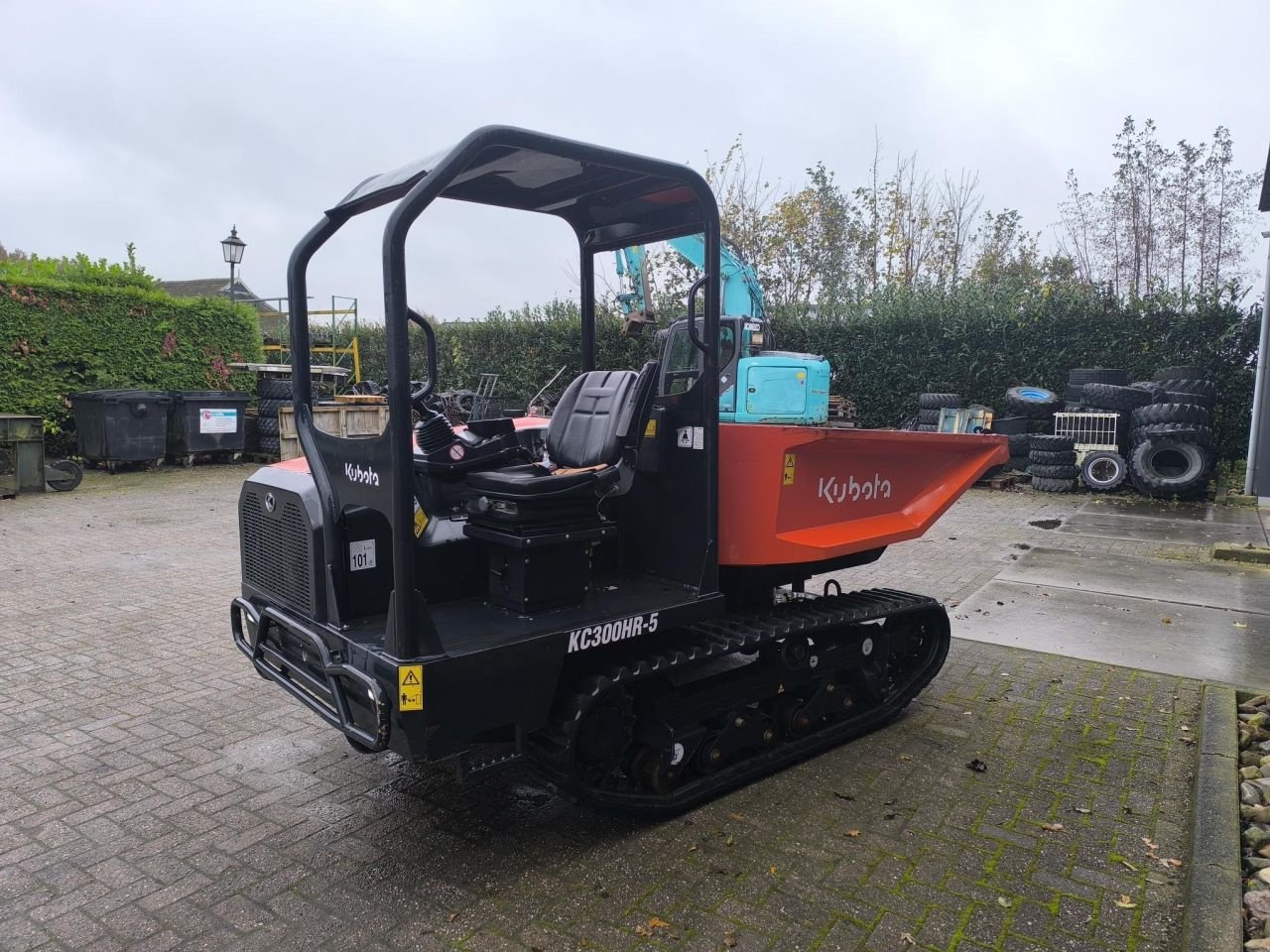 Kipper van het type Kubota KC300HR-5, Gebrauchtmaschine in Hardegarijp (Foto 3)